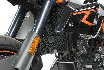 Ochranná mřížka chladiče R&G Racing BLACK - KTM 990SMR ('12)